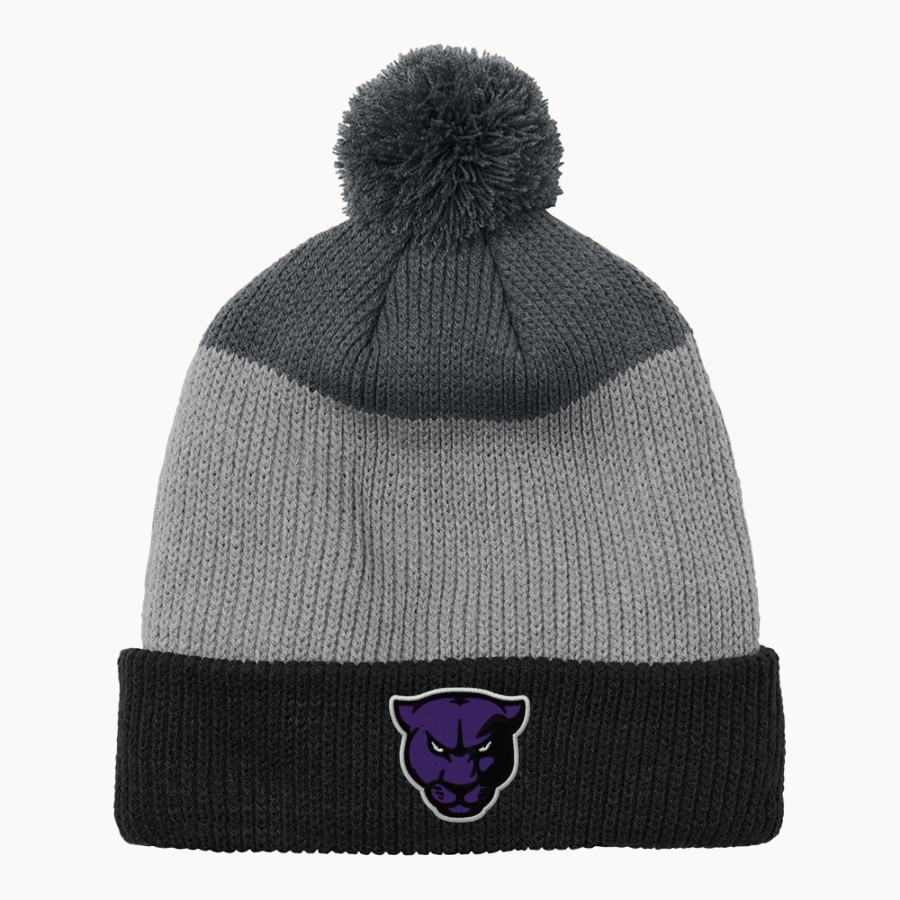 Portland Panthers <span class="pdp-name-mascot">Portland Panthers</span> Port Authority Cozy Striped Pom Beanie