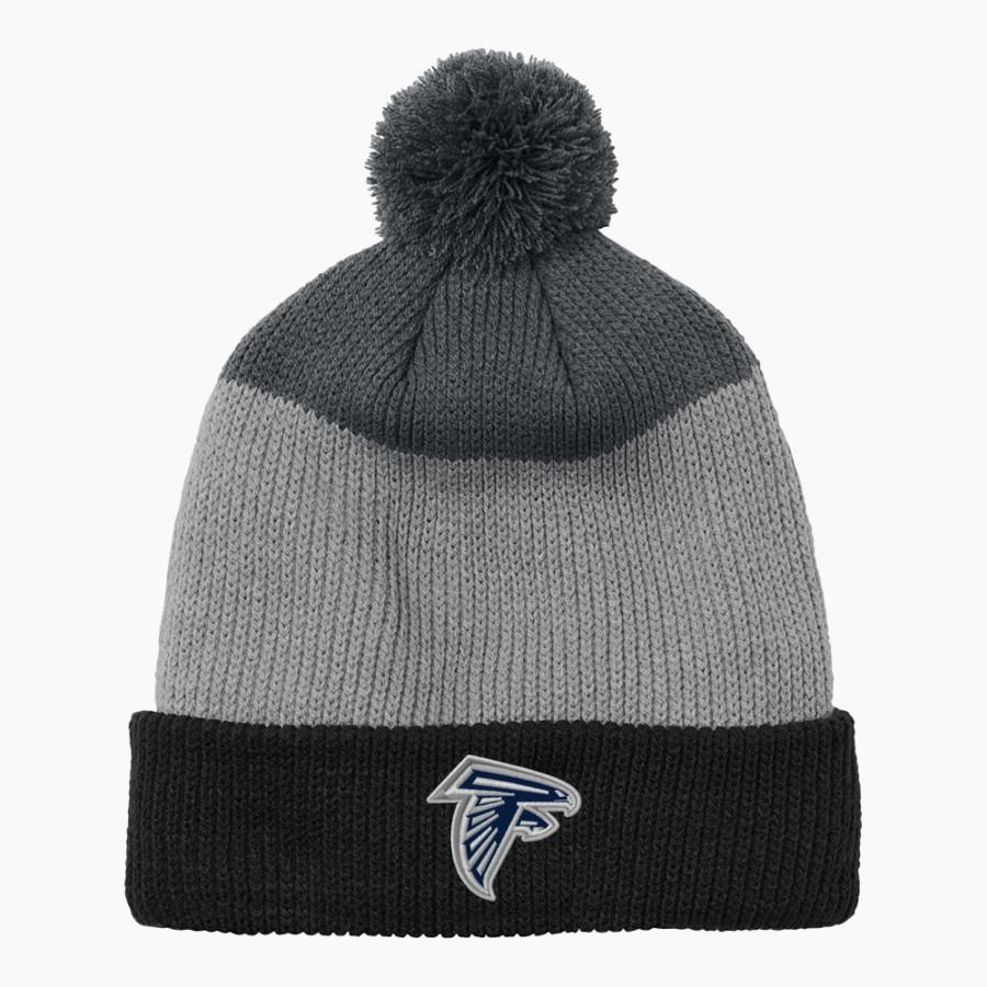 THORNRIDGE HIGH SCHOOL FALCONS <span class="pdp-name-mascot">THORNRIDGE FALCONS</span> Port Authority Cozy Striped Pom Beanie