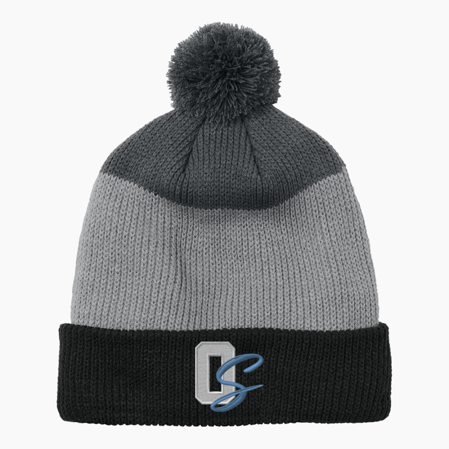 OverSouth OverSouth <span class="pdp-name-mascot">OverSouth</span> Port Authority Cozy Striped Pom Beanie