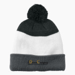 The Dance Company The Dance Company <span class="pdp-name-mascot">The Dance Company</span> Port Authority Cozy Striped Pom Beanie Front Thumbnail