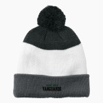 Wisconsin Heights High School Vanguards <span class="pdp-name-mascot">Wisconsin Heights High School</span> Port Authority Cozy Striped Pom Beanie Front Thumbnail