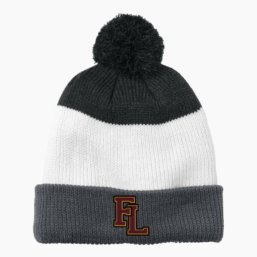 Forest Lake Rangers <span class="pdp-name-mascot">Forest Lake Rangers</span> Port Authority Cozy Striped Pom Beanie