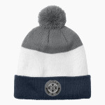 St. Louis CYC St. Louis CYC Port Authority Cozy Striped Pom Beanie Front Thumbnail