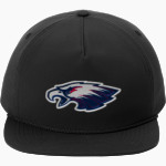 UNITY HIGH SCHOOL EAGLES Port Authority 5-Panel Poly Rope Cap Front Thumbnail