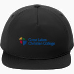 GLCC Crusaders <span class="pdp-name-mascot">Great Lakes Christian College Crusaders</span> Port Authority 5-Panel Poly Rope Cap Front Thumbnail