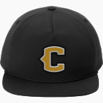CLINTON HIGH SCHOOL YELLOWJACKETS <span class="pdp-name-mascot">CLINTON YELLOWJACKETS</span> Port Authority 5-Panel Poly Rope Cap Front Thumbnail