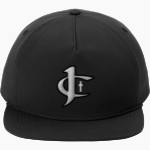 Jupiter Christian Eagles <span class="pdp-name-mascot">Jupiter Eagles</span> Port Authority 5-Panel Poly Rope Cap Front Thumbnail