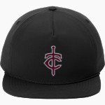 Trinity Warriors <span class="pdp-name-mascot">Trinity Christian Warriors</span> Port Authority 5-Panel Poly Rope Cap Front Thumbnail