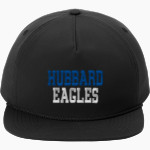 HUBBARD HIGH SCHOOL EAGLES Port Authority 5-Panel Poly Rope Cap Front Thumbnail