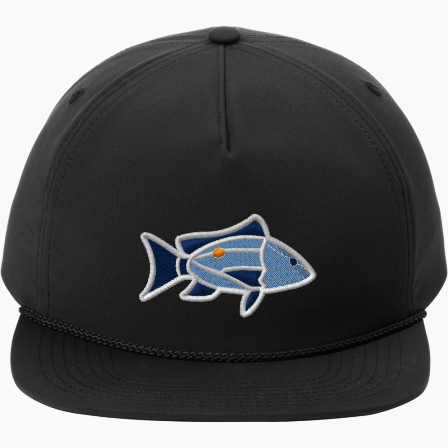Cape Eleuthera Island Athletics <span class="pdp-name-mascot">Cape Eleuthera Island Athletics</span> Port Authority 5-Panel Poly Rope Cap