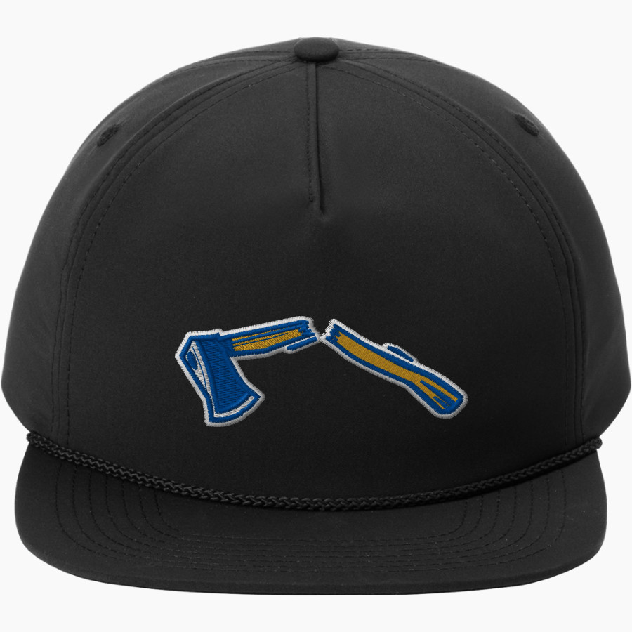 BAD AXE HIGH SCHOOL HATCHETS <span class="pdp-name-mascot">BAD AXE HATCHETS</span> Port Authority 5-Panel Poly Rope Cap
