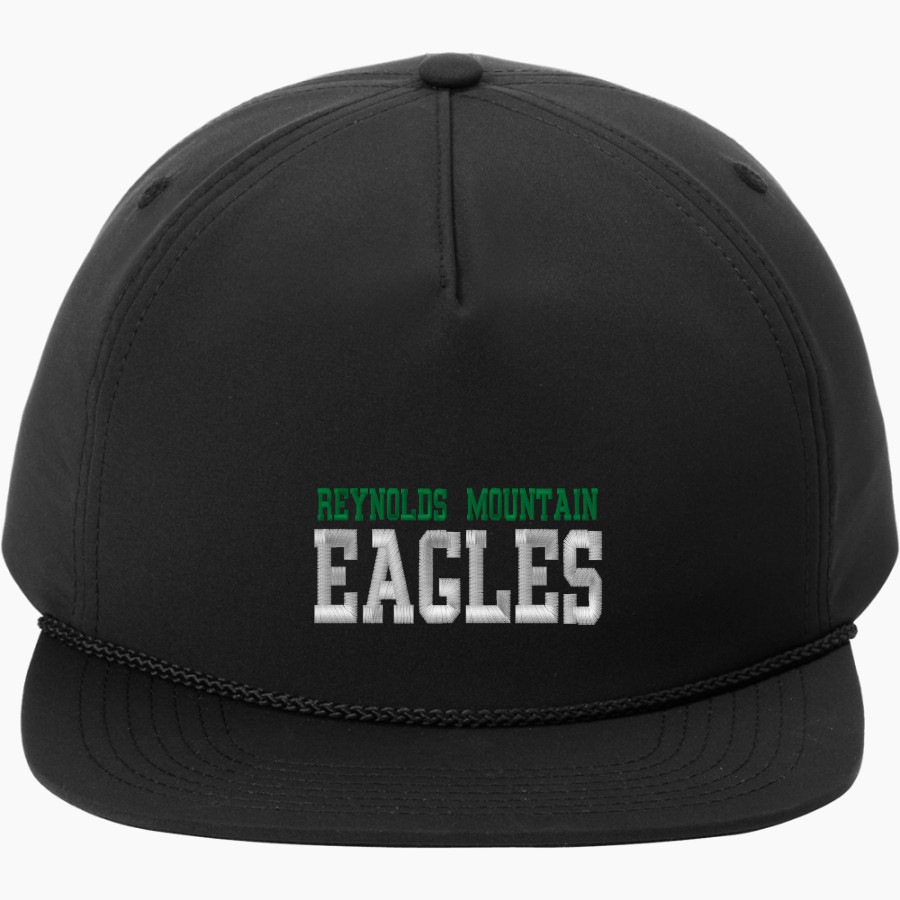 Reynolds Mountain Eagles Port Authority 5-Panel Poly Rope Cap