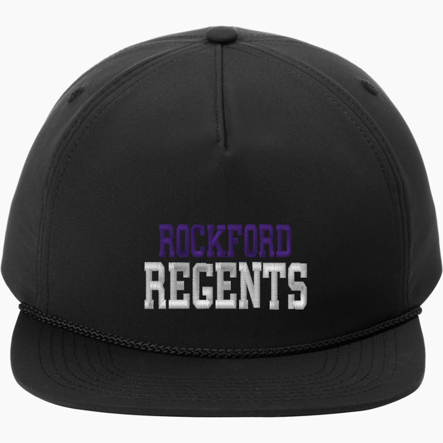 Rockford Regents <span class="pdp-name-mascot">Rockford Regents</span> Port Authority 5-Panel Poly Rope Cap