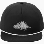 WALHALLA HIGH SCHOOL RAZORBACKS <span class="pdp-name-mascot">WALHALLA RAZORBACKS</span> Port Authority 5-Panel Poly Rope Cap Front Thumbnail