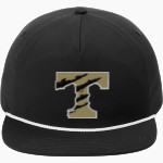Trumann Wildcats Port Authority 5-Panel Poly Rope Cap Front Thumbnail