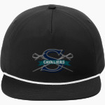 Siegel Cavaliers Online Store <span class="pdp-name-mascot">Siegel Cavaliers</span> Port Authority 5-Panel Poly Rope Cap Front Thumbnail