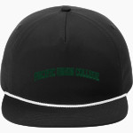 Pacific Union College Pioneers Port Authority 5-Panel Poly Rope Cap Front Thumbnail