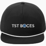TST BOCES TST BOCES <span class="pdp-name-mascot">Tompkins-Seneca-Tioga Board of Cooperative Educational Services</span> Port Authority 5-Panel Poly Rope Cap Front Thumbnail