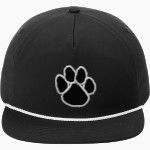 Peachtree Panthers <span class="pdp-name-mascot">Peachtree Academy Panthers</span> Port Authority 5-Panel Poly Rope Cap Front Thumbnail