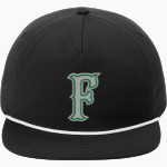FARMINGDALE HIGH SCHOOL DALERS <span class="pdp-name-mascot">FARMINGDALE DALERS</span> Port Authority 5-Panel Poly Rope Cap Front Thumbnail