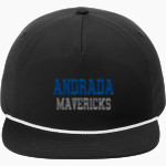 Andrada Mavericks Online Store <span class="pdp-name-mascot">Andrada Mavericks</span> Port Authority 5-Panel Poly Rope Cap Front Thumbnail