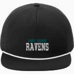 AUBURN RIVERSIDE HIGH SCHOOL RAVENS <span class="pdp-name-mascot">AUBURN RIVERSIDE RAVENS</span> Port Authority 5-Panel Poly Rope Cap Front Thumbnail