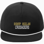 Bishop Heelan Crusaders <span class="pdp-name-mascot">Bishop HC</span> Port Authority 5-Panel Poly Rope Cap Front Thumbnail
