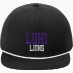 LUHI Lions <span class="pdp-name-mascot">Lutheran Lions</span> Port Authority 5-Panel Poly Rope Cap Front Thumbnail