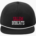 Salem Bobcats <span class="pdp-name-mascot">Salem Bobcats</span> Port Authority 5-Panel Poly Rope Cap Front Thumbnail