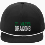 St. Mary's Dragons <span class="pdp-name-mascot">St. Mary's Dragons</span> Port Authority 5-Panel Poly Rope Cap Front Thumbnail