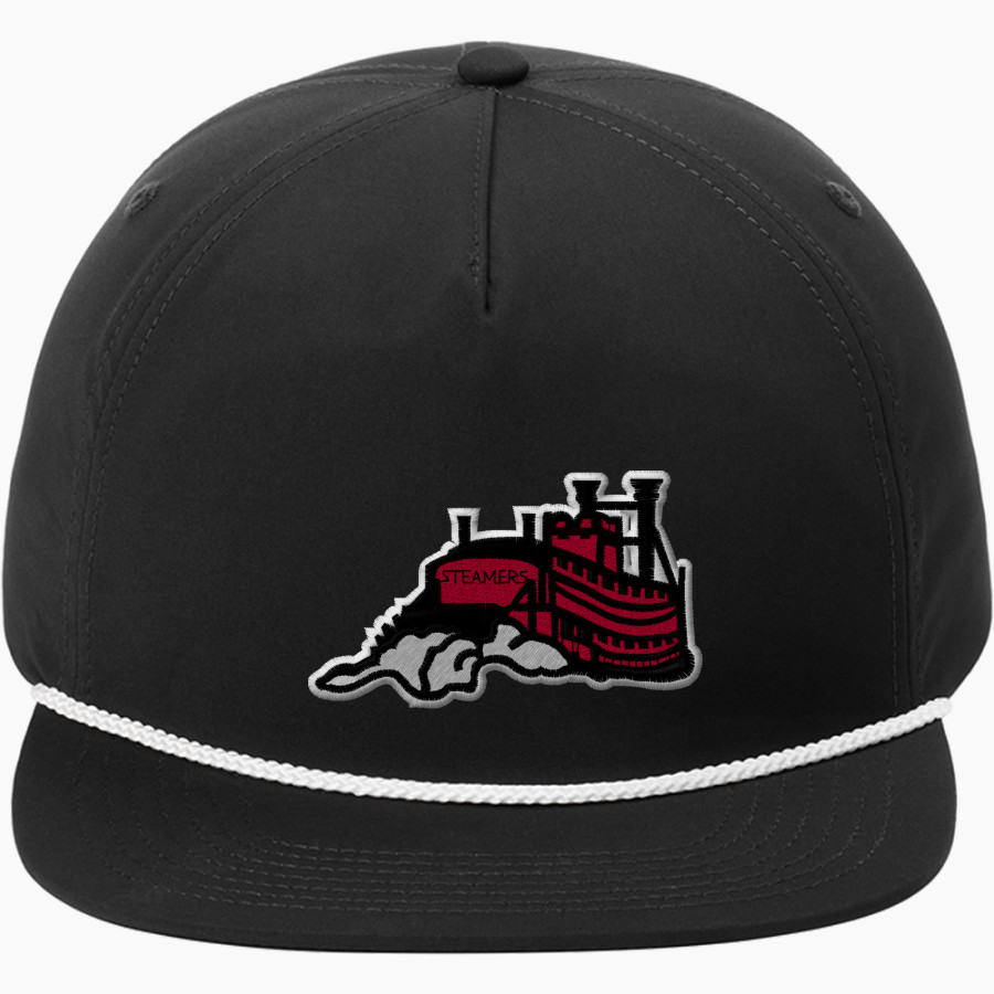 FULTON HIGH SCHOOL STEAMERS <span class="pdp-name-mascot">FULTON STEAMERS</span> Port Authority 5-Panel Poly Rope Cap