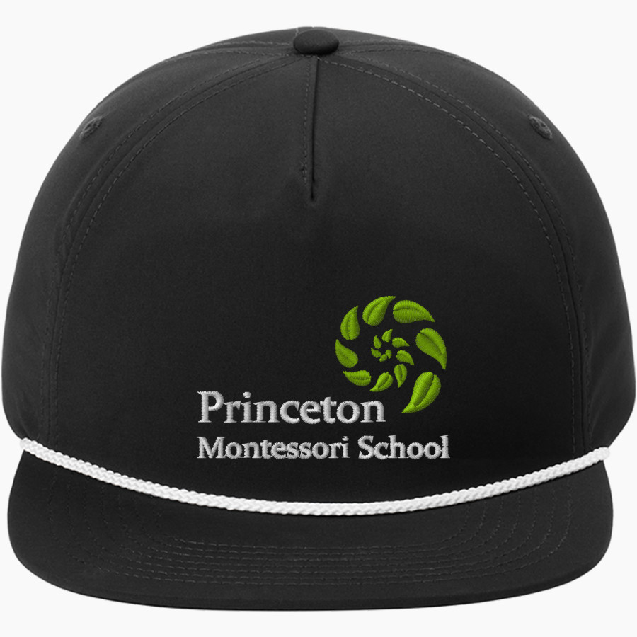 Princeton Montessori School <span class="pdp-name-mascot">Princeton Montessori Deer</span> Port Authority 5-Panel Poly Rope Cap