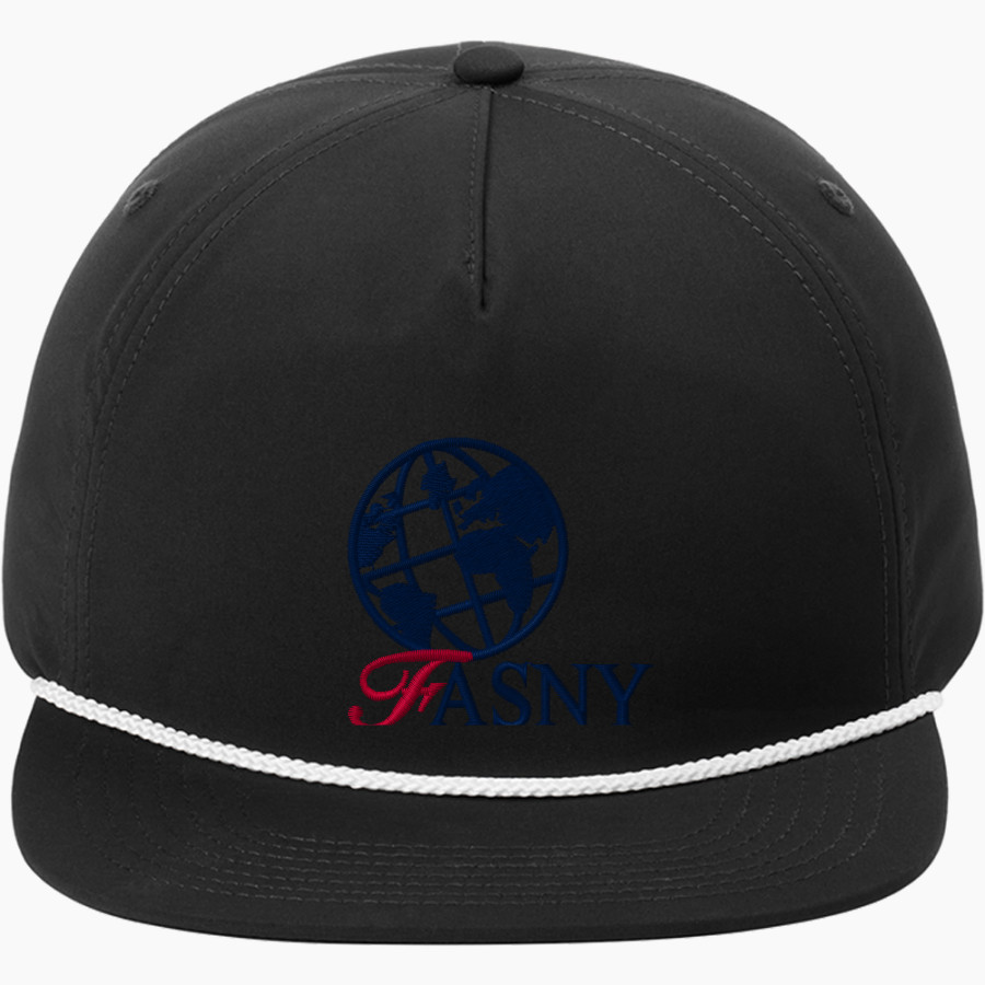 French-American School of New York - Online Store <span class="pdp-name-mascot">French-American School Sharks</span> Port Authority 5-Panel Poly Rope Cap