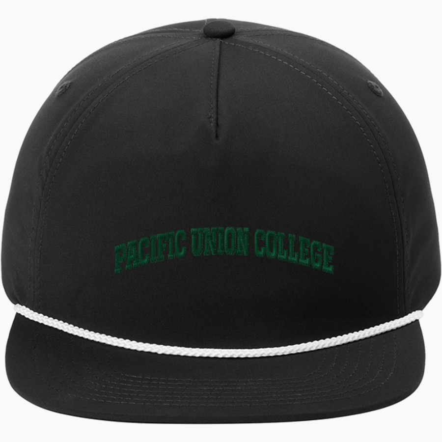 Pacific Union College Pioneers Port Authority 5-Panel Poly Rope Cap