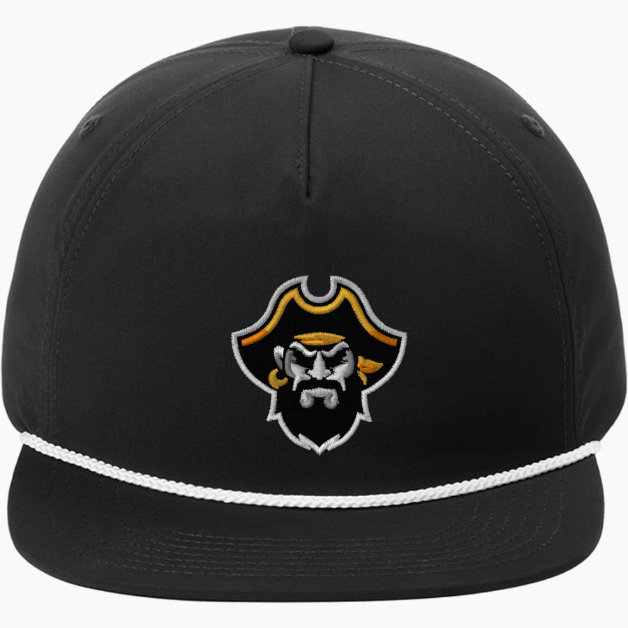 CRANDALL HIGH SCHOOL PIRATES Port Authority 5-Panel Poly Rope Cap