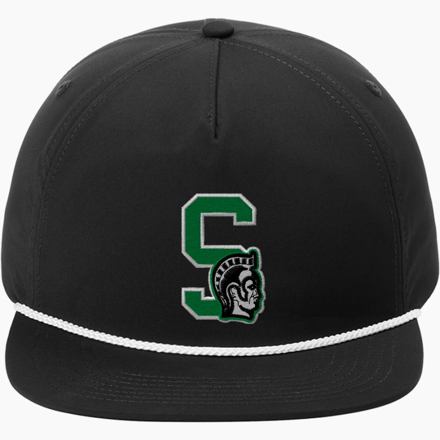 WEST MONONA HIGH SCHOOL SPARTANS Port Authority 5-Panel Poly Rope Cap