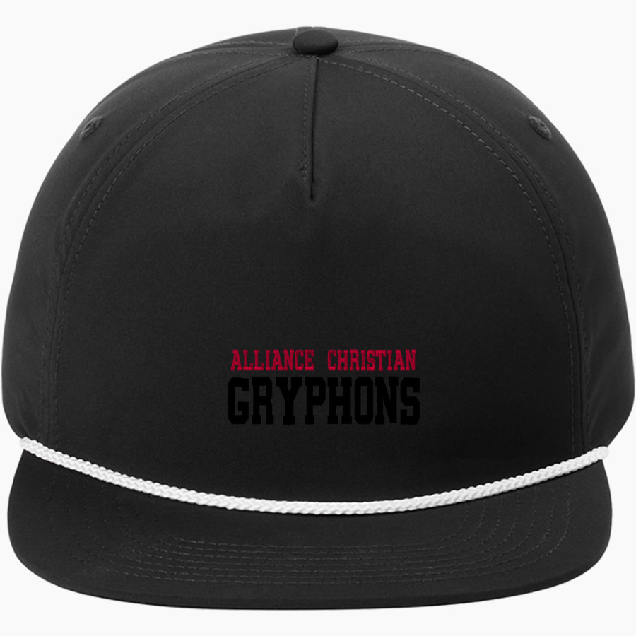 Alliance Christian Gryphons Port Authority 5-Panel Poly Rope Cap