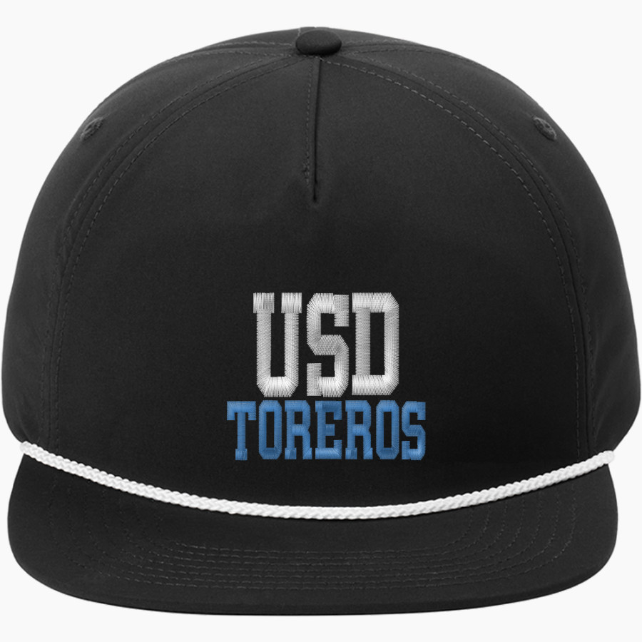 University of San Diego Toreros Port Authority 5-Panel Poly Rope Cap