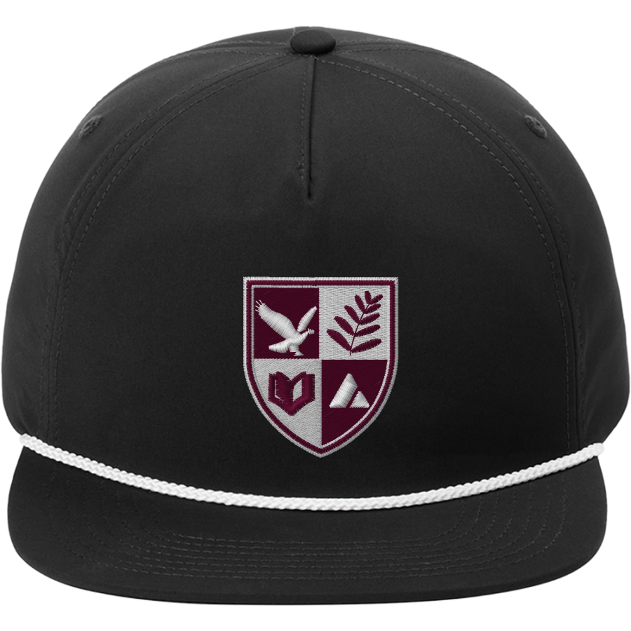 Olivet Academy Olivet Academy <span class="pdp-name-mascot">Olivet Academy</span> Port Authority 5-Panel Poly Rope Cap