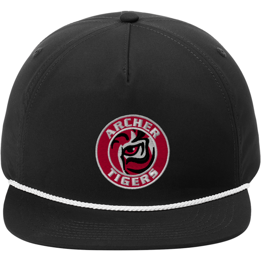 ARCHER HIGH SCHOOL TIGERS <span class="pdp-name-mascot">ARCHER TIGERS</span> Port Authority 5-Panel Poly Rope Cap