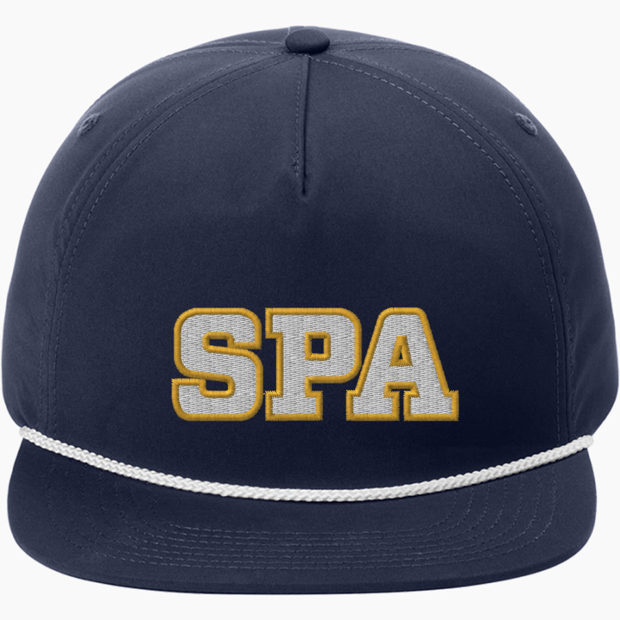 St. Paul Academy & Summit School Spartans Port Authority 5-Panel Poly Rope Cap