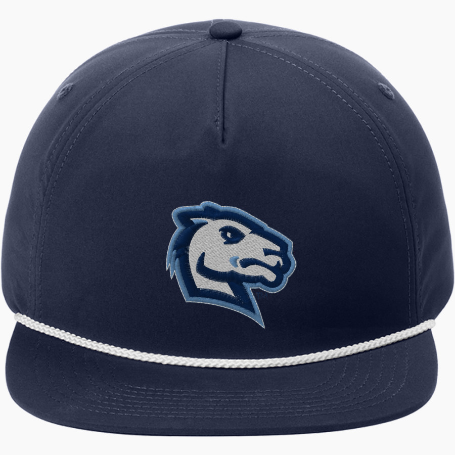 Connecticut College Camels <span class="pdp-name-mascot">Connecticut College Camels</span> Port Authority 5-Panel Poly Rope Cap