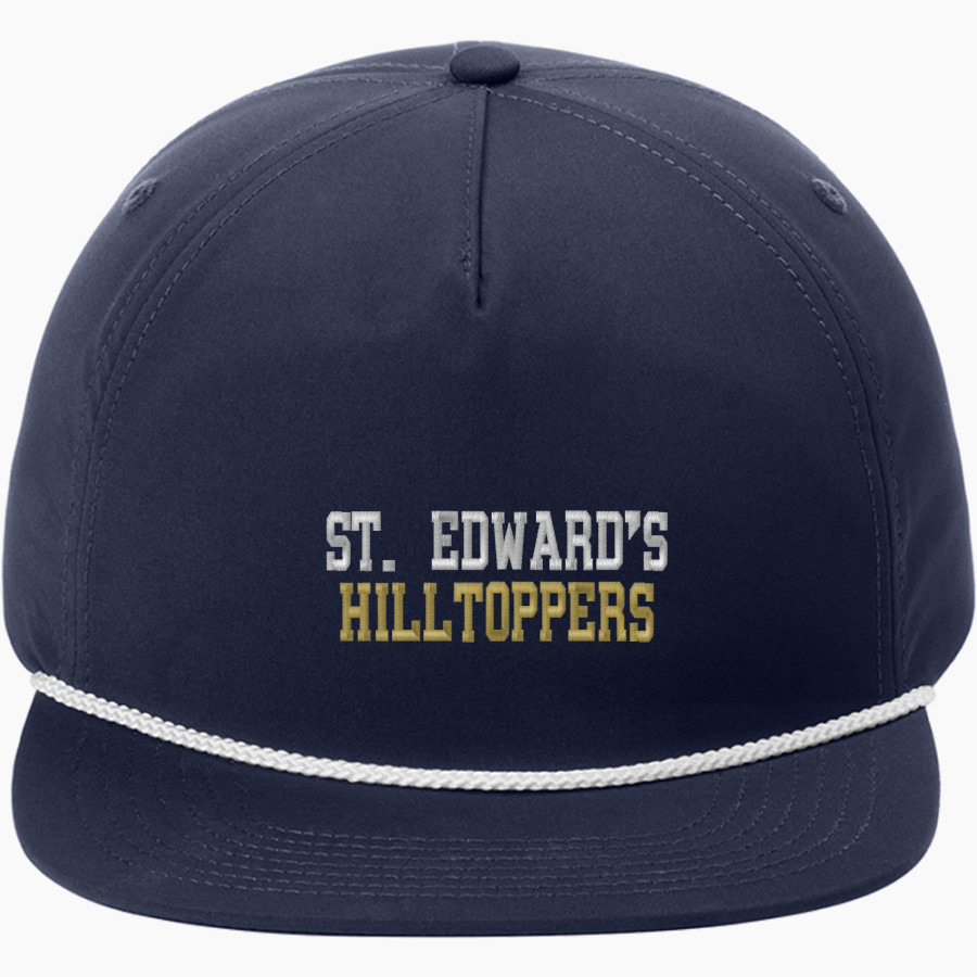 St. Edward's Hilltoppers <span class="pdp-name-mascot">St. Edward's Hilltoppers</span> Port Authority 5-Panel Poly Rope Cap
