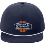 Academy of St. Dorothy <span class="pdp-name-mascot">Academy of St. Dorothy Bears</span> Port Authority 5-Panel Poly Rope Cap Front Thumbnail