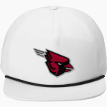 FORRESTON HIGH SCHOOL CARDINALS <span class="pdp-name-mascot">FORRESTON CARDINALS</span> Port Authority 5-Panel Poly Rope Cap Front Thumbnail