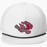 FISHERS HIGH SCHOOL TIGERS Port Authority 5-Panel Poly Rope Cap Front Thumbnail