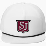 SAINT JAMES SCHOOL SAINTS ONLINE STORE <span class="pdp-name-mascot">SAINT JAMES SAINTS</span> Port Authority 5-Panel Poly Rope Cap Front Thumbnail