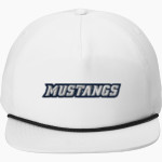 Fulton Science Academy Mustangs <span class="pdp-name-mascot">Fulton Science Academy Mustangs</span> Port Authority 5-Panel Poly Rope Cap Front Thumbnail