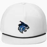 Cunningham Wildcats <span class="pdp-name-mascot">Cunningham Wildcats</span> Port Authority 5-Panel Poly Rope Cap Front Thumbnail