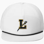 Ledyard Colonels <span class="pdp-name-mascot">LEDYARD COLONELS</span> Port Authority 5-Panel Poly Rope Cap Front Thumbnail